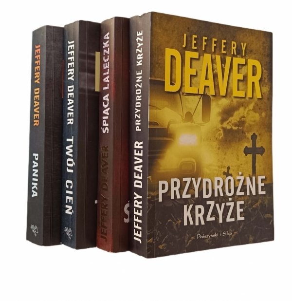 Jeffery Deaver x4  Cykl Kathryn Dance | komplet - okładka