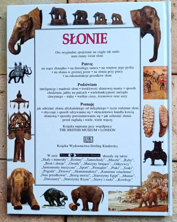 Ian Redmond - Słonie  | Patrzę Podziwiam Poznaję  - okładka