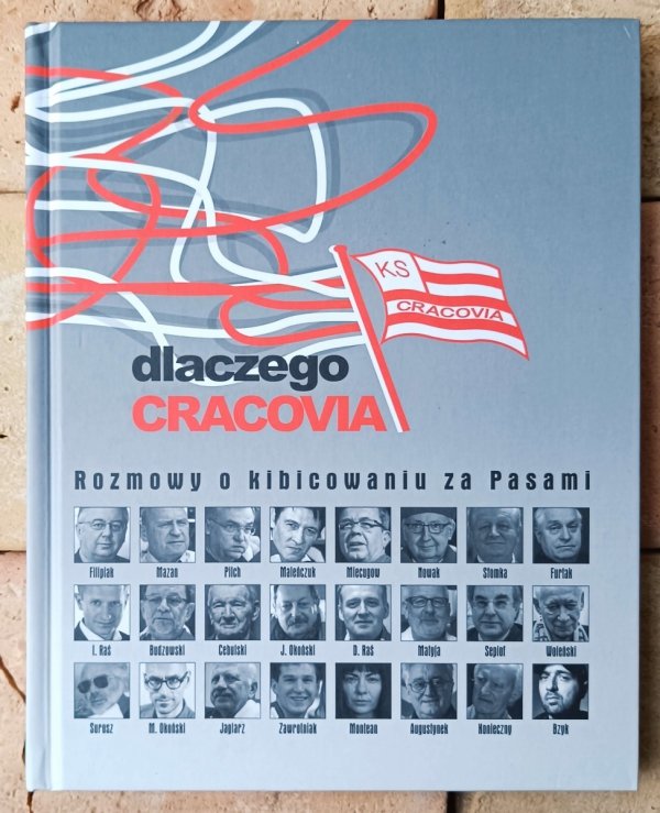 Dlaczego Cracovia. Rozmowy o kibicowaniu za Pasami - okładka
