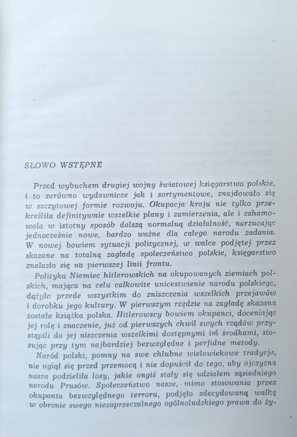 Stanisław Pazyra  Z dziejów książki polskiej w czasie drugiej wojny światowej
