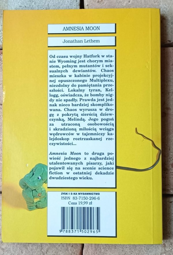 Jonathan Lethem • Amnesia Moon - okładka
