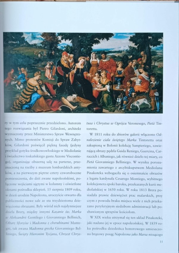 Muzea Świata • Pinakoteka Brera. Mediolan - ilustracja