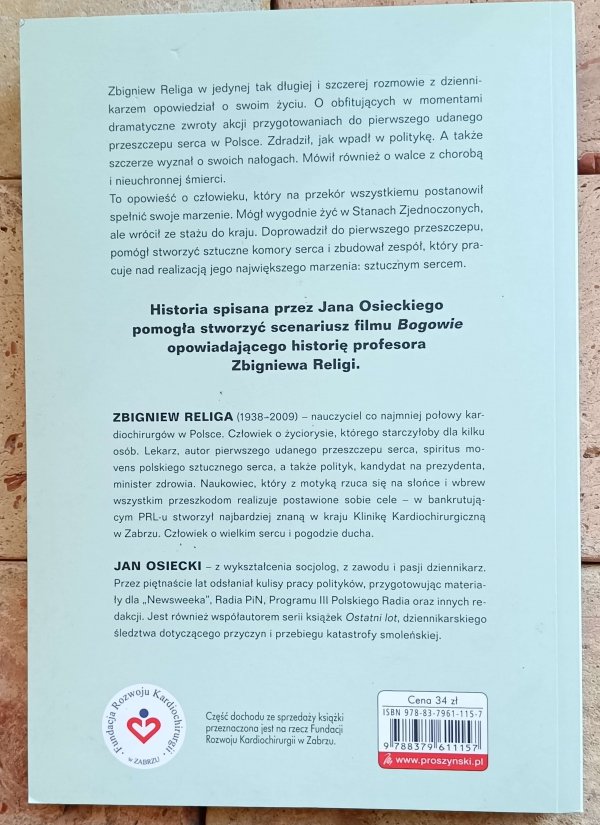 Jan Osiecki - Religa | Człowiek z sercem w dłoni