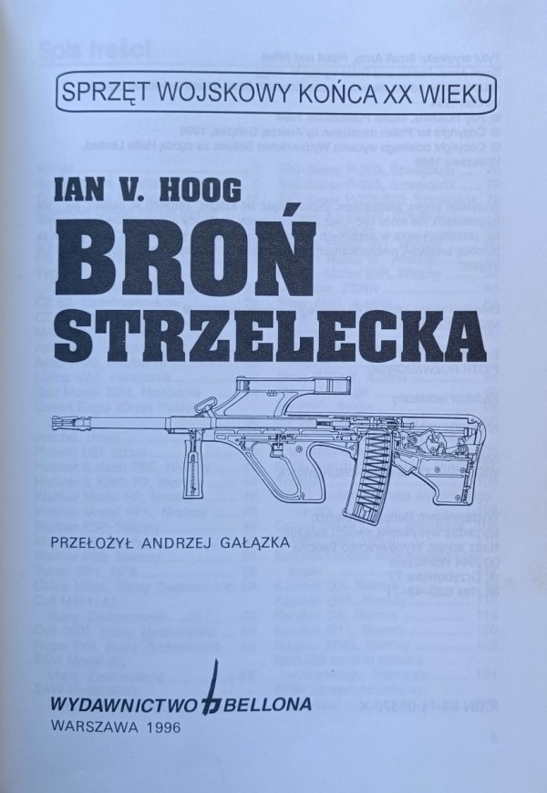 Ian Hogg Broń strzelecka