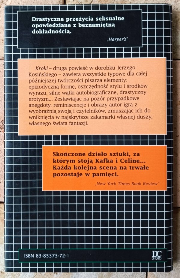 Jerzy Kosiński • Kroki - okładka
