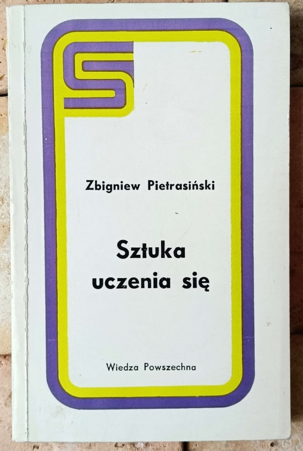 Zbigniew Pietrasiński • Sztuka uczenia się - okładka