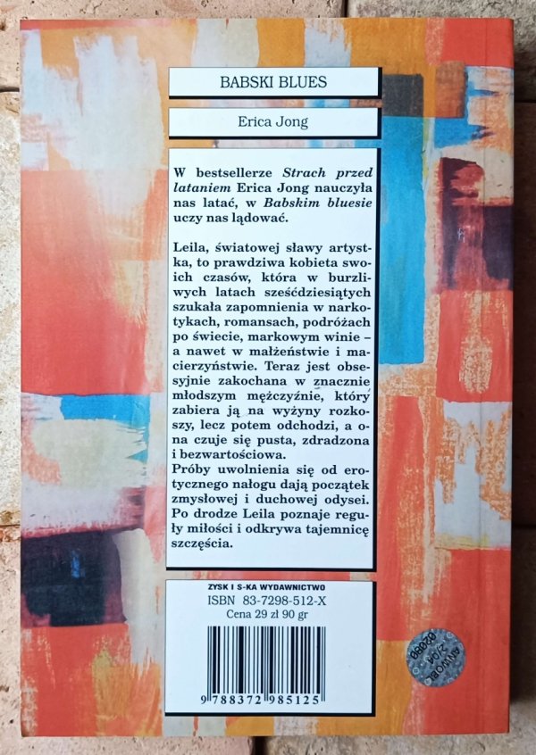 Erica Jong • Babski blues - okładka