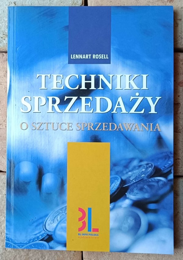 Lennart Rosell • Techniki sprzedaży. O sztuce sprzedawania - okładka