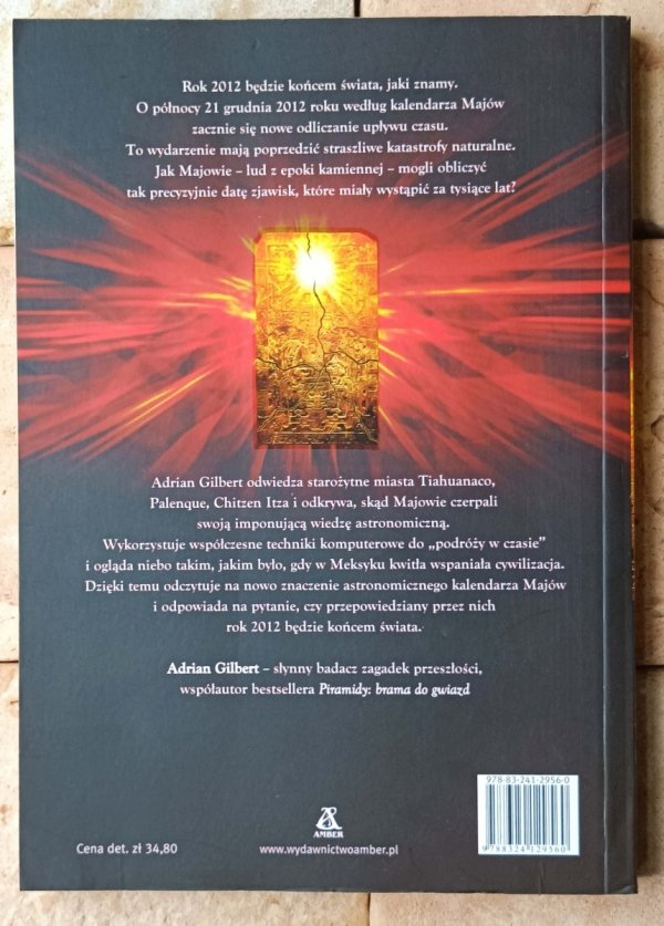 Adrian Gilbert • Koniec świata w 2012 roku - okładka