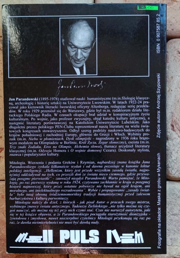 Jan Parandowski - Mitologia