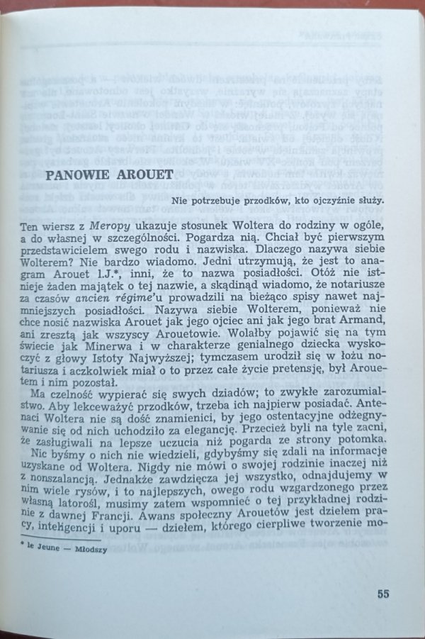 Jean Orieux • Wolter, fragment książki