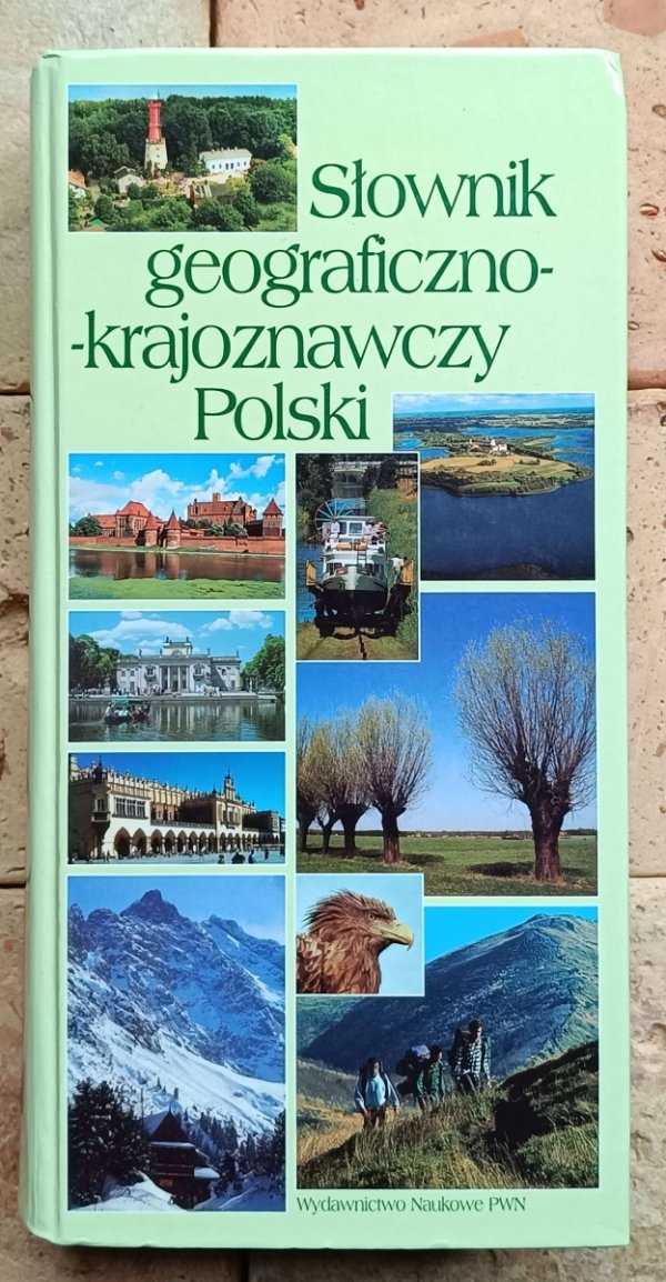 Słownik geograficzno-krajoznawczy Polski - okładka