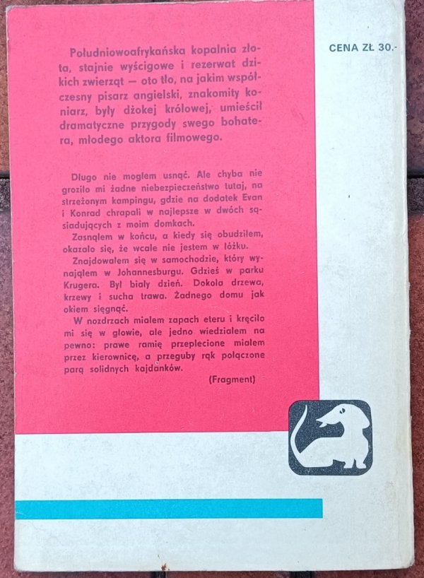 Dick Francis • Zasłona dymna 