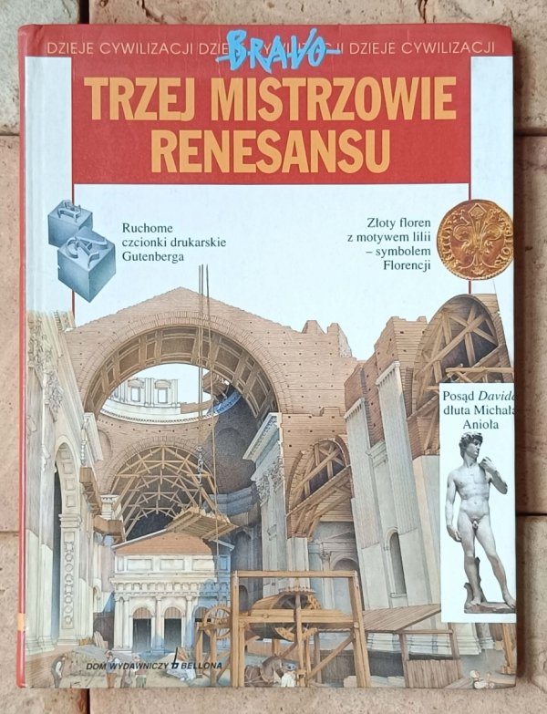 Claudio Merlo • Trzej mistrzowie Renesansu - okładka