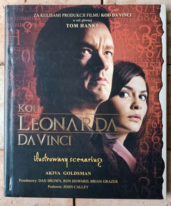 Akiva Goldsman Kod Leonarda da Vinci. Ilustrowany scenariusz - okładka