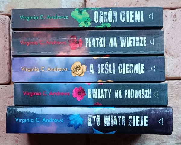 Virginia Andrews x5 - Cykl Rodzina Dollangangerów | komplet - okładka