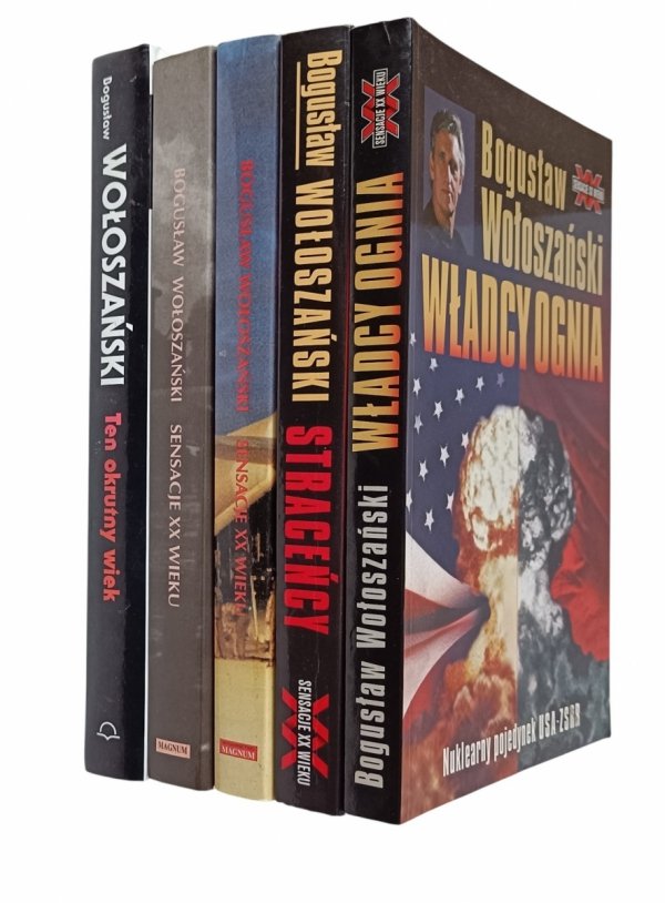 Wołoszański x5 Władcy ognia - Sensacje XX wieku - Straceńcy | komplet