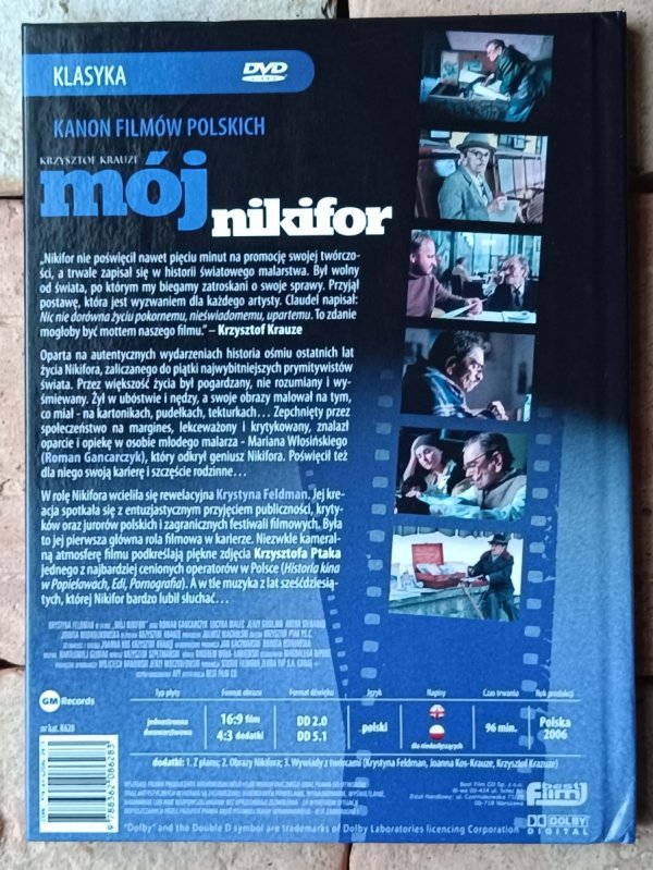 Krzysztof Krauze • Mój Nikifor • DVD - okładka