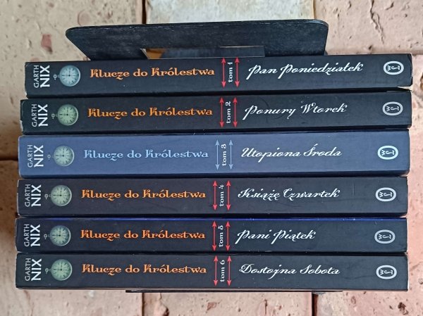 Garth Nix x6 • Cykl Klucze do Królestwa [komplet 6 tomów] - okładka