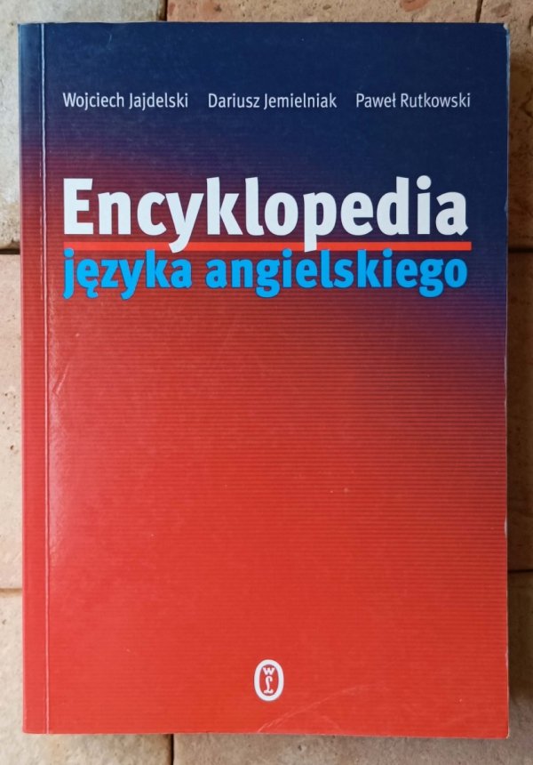 Wojciech Jajdelski  Encyklopedia języka angielskiego - okładka