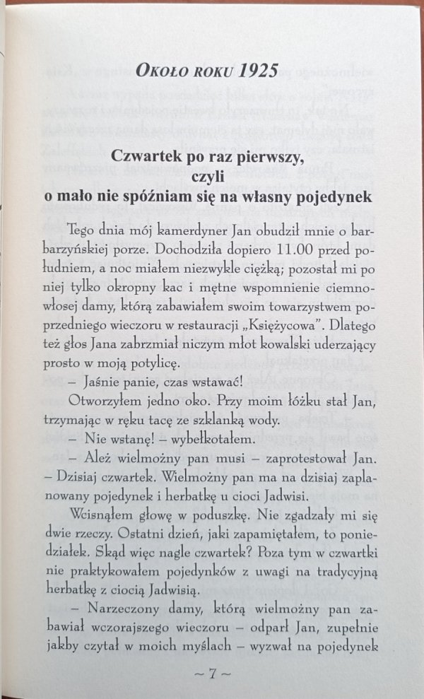 Gryzelda Chocimirska • Ordynat Zaleffski i odwołany pojedynek