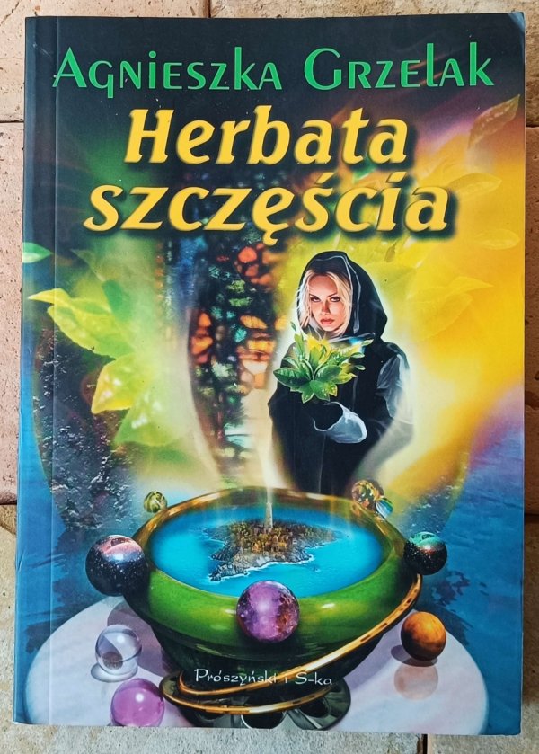Agnieszka Grzelak • Herbata szczęścia - okładka