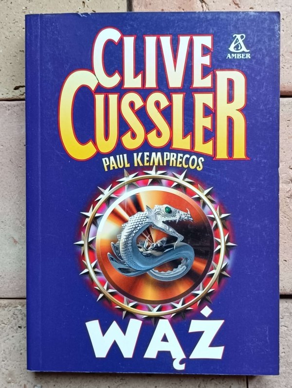 Clive Cussler x9 Wąż - Czarny wiatr - Atlantyda i inne | komplet