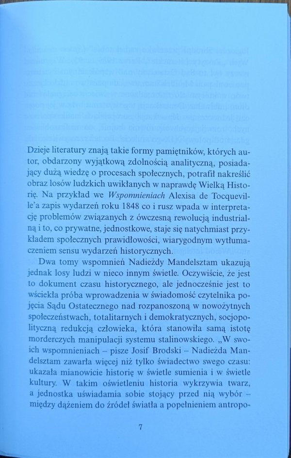 Nadieżda Mandelsztam • Mozart i Salieri oraz inne szkice i listy fragment książki