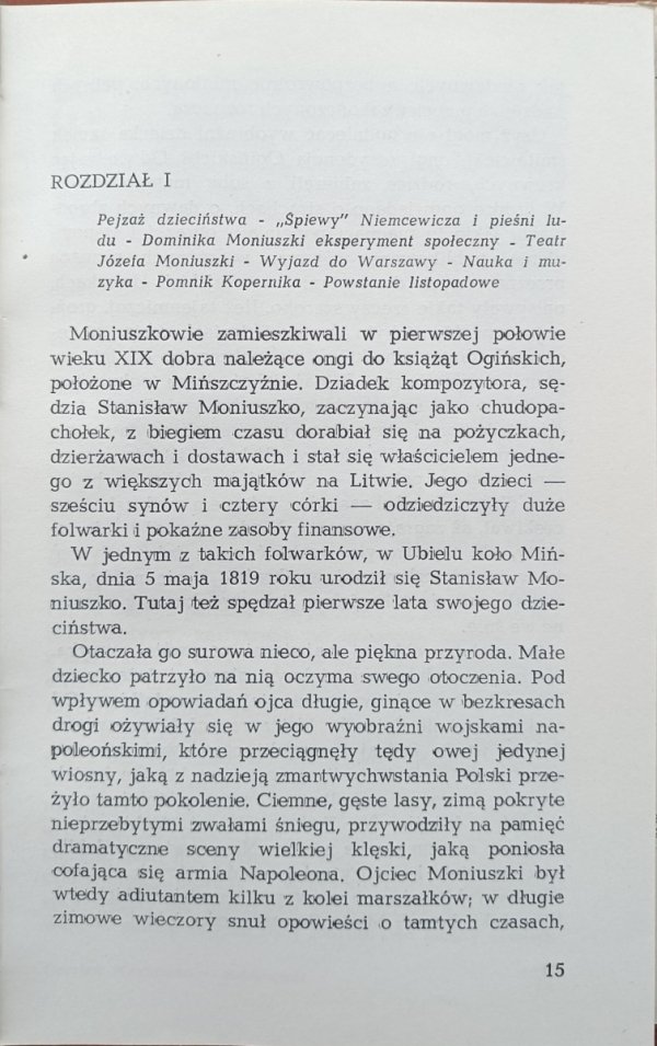 Witold Rudziński • Moniuszko fragment książki