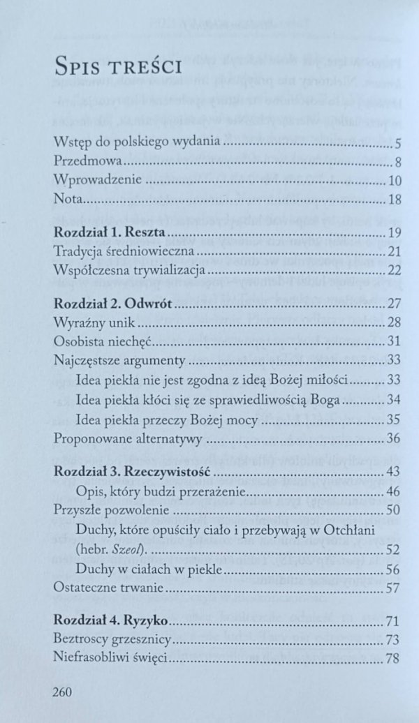 David Pawson - Piekło | Mit czy rzeczywistość - spis treści