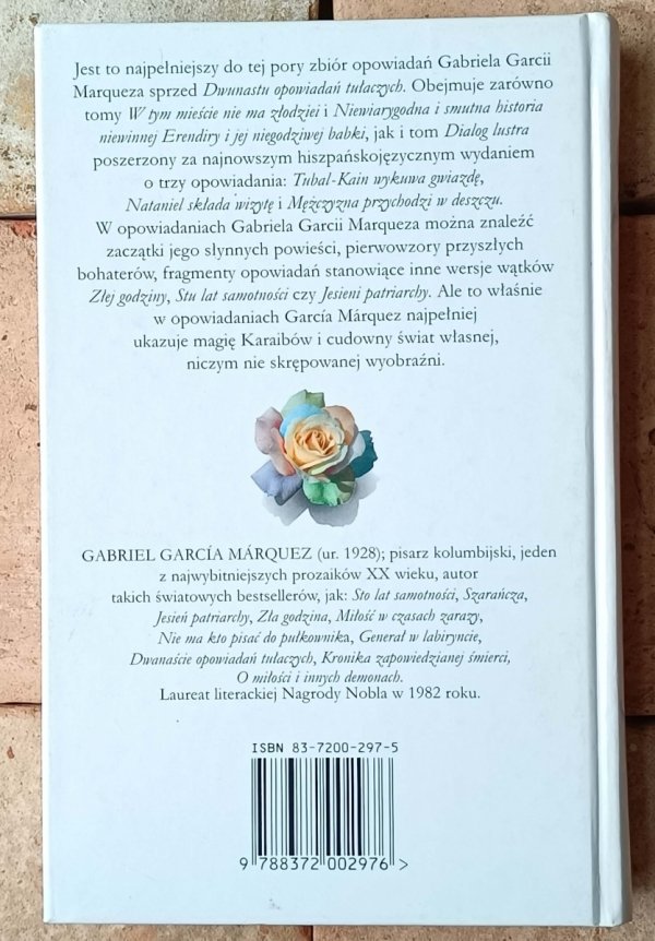Gabriel Garcia Marquez • Opowiadania  - okładka