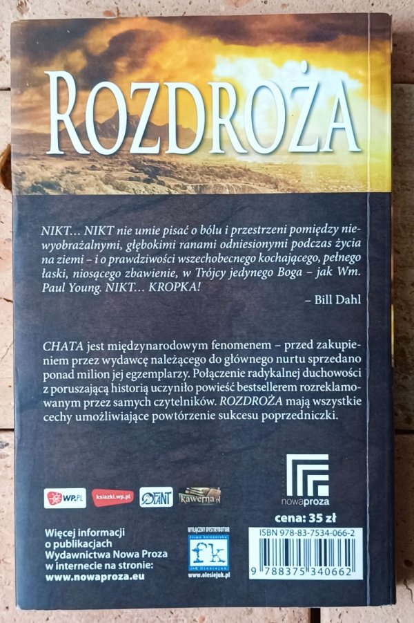 William Paul Young • Rozdroża - okładka