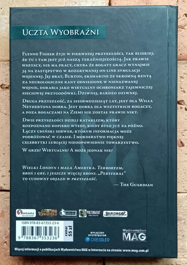 William Gibson - Peryferal | Uczta wyobraźni - okładka