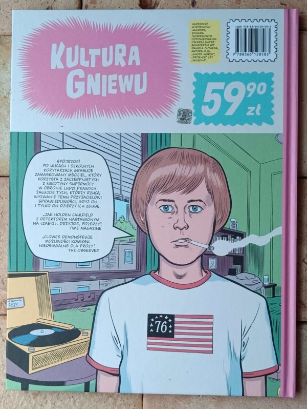 Daniel Clowes  Miotacz śmierci - okładka