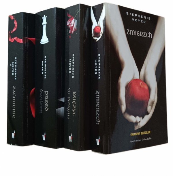 Stephanie Meyer Saga Zmierzch [Tomy I-IV] - okładka
