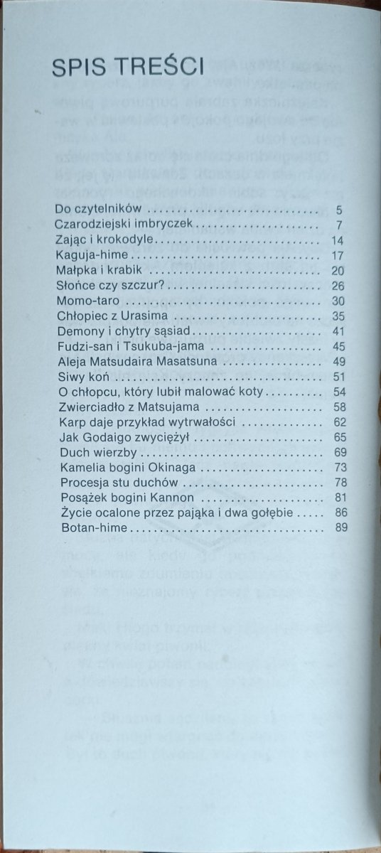 Maria Juszkiewiczowa • Czarodziejski imbryczek. Baśnie i legendy japońskie [Japonia]