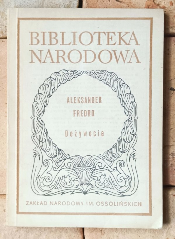 Aleksander Fredro Dożywocie - okładka