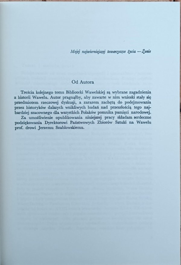 Antoni Franaszek Budowle gotyckie zamku królewskiego na Wawelu - fragment