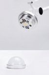 Lampa ścienna RAYON ARM WALL biała - LED, klosz z akrylu