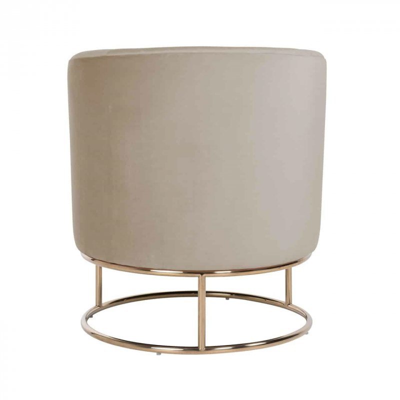 RICHMOND fotel FELICIA KHAKI VELVET