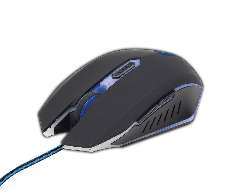 Mysz gamingowa Gembird MUSG-001-B (niebieskie podświetlenie)