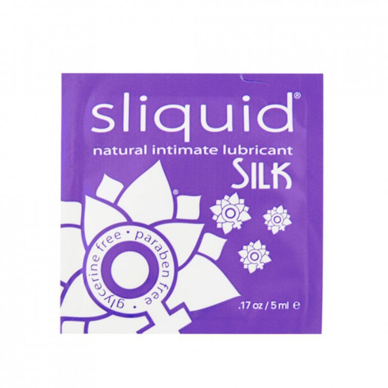 Lubrykant hybrydowy (saszetka) - Sliquid Naturals Silk 5 ml