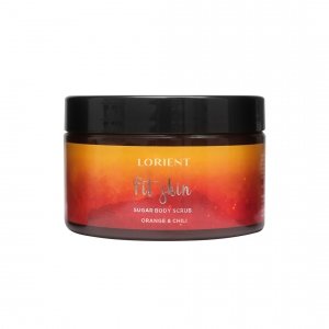 Fit skin peeling cukrowy do ciała antycellulitowy korzenna pomarańcza
