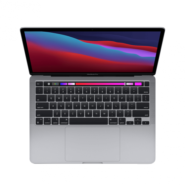 MacBook Pro 13 s procesorem Apple M1 - 8-core CPU + 8-core GPU / 16GB RAM / 1TB SSD / 2 x Thunderbolt / Space Gray (Kozmická sivá) - klávesnica SK