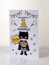 Zaproszenie urodzinowe dla dziecka Batman 10x15 M18
