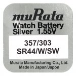 357 / 303 Bateria Murata (Sr44W, Sr44Sw)