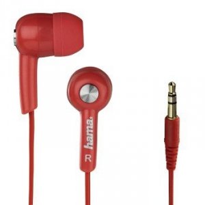 Słuchawki douszne HK2103 czerwone - Hama