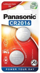 Cr2016 2Bl Panasonic Bateria