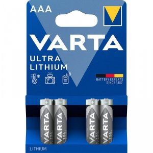 L92 Varta Bateria Litowa 4Bl (6103) R03 Aaa