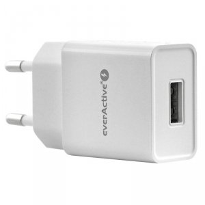 Ładowarka Usb Sieciowa Everactive Sc-100 1Gn. Biała
